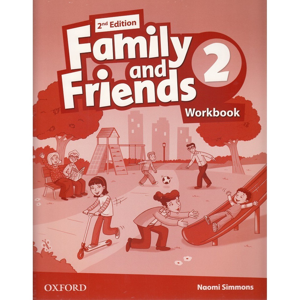 DKTODAY หนังสือแบบฝึกหัด FAMILY & FRIENDS 2:WORKBOOK (2ED)