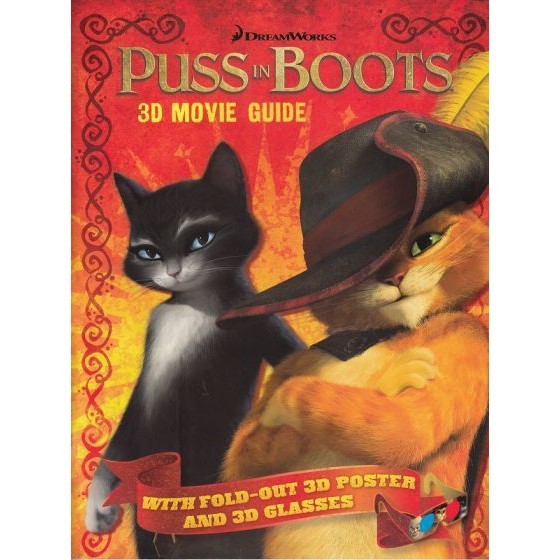 DKTODAY หนังสือ DREAMWORKS :PUSS IN BOOTS 3D MOVIE GUIDE