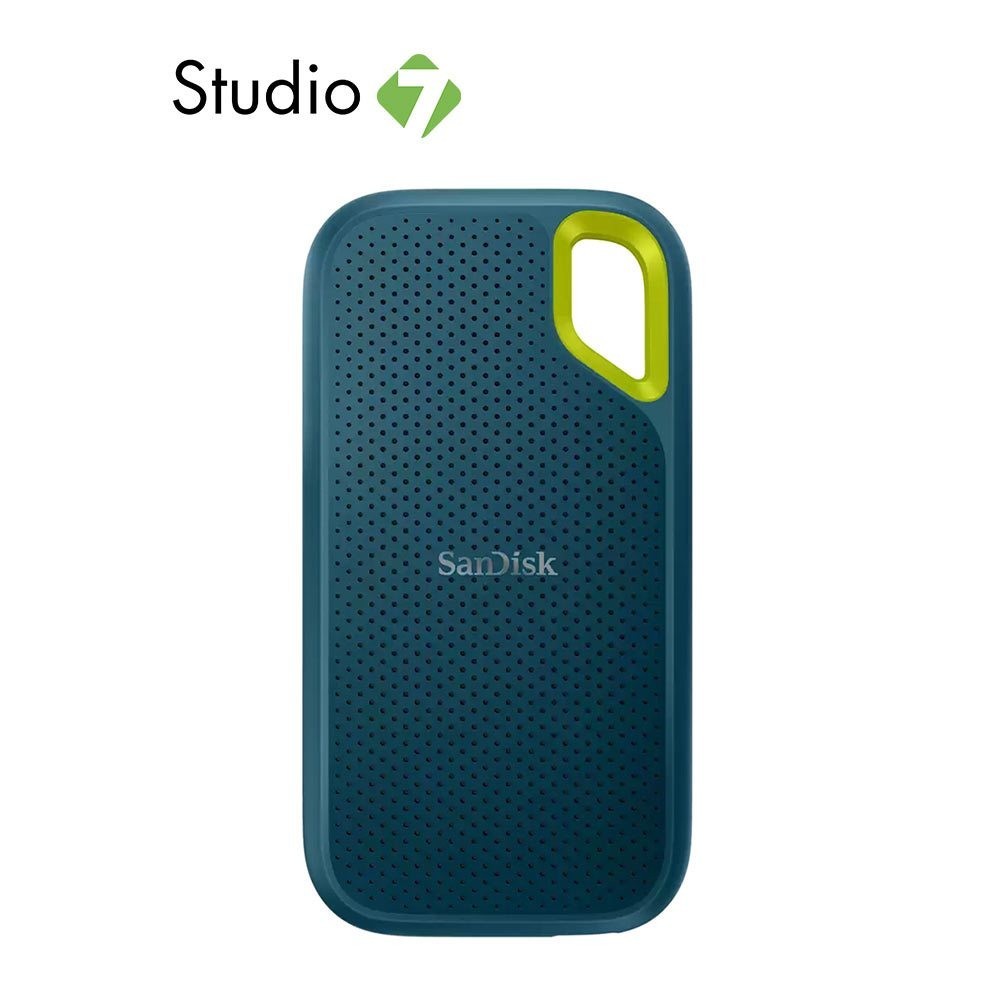 ฮาร์ดดิสก์ SanDisk SSD Extreme Portable 1TB Monterey Green (SDSSDE61-1T00-G25M) by Studio7