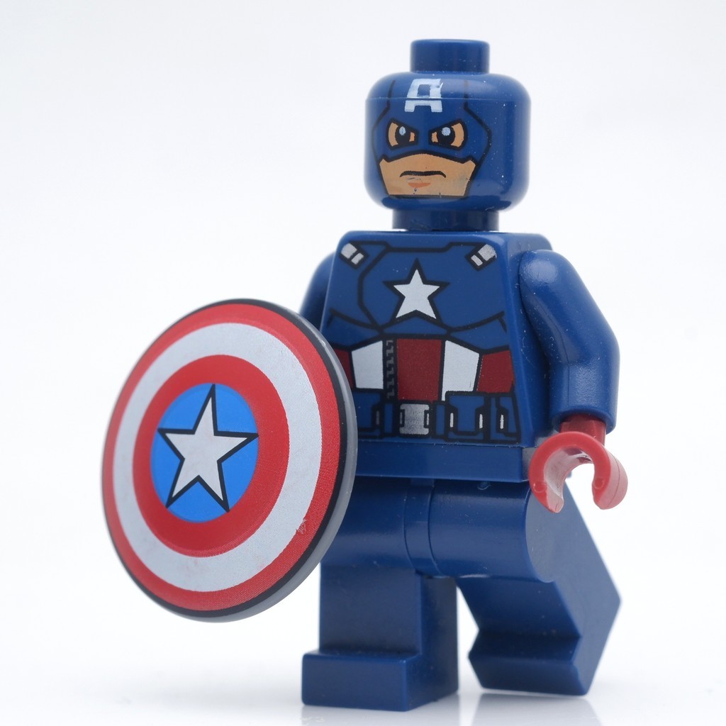 LEGO Marvel Captain America Dark Blue Suit (6865) *new