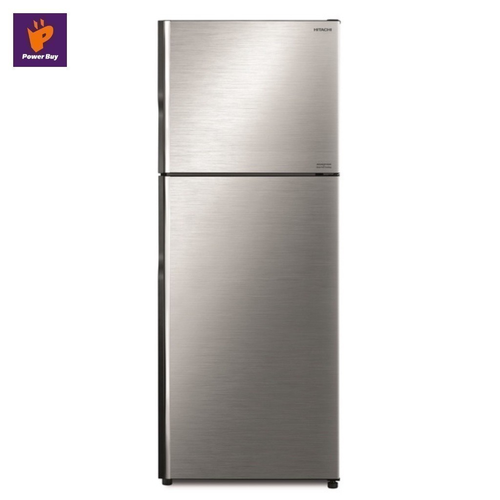 HITACHI ตู้เย็น 2 ประตู (14.4 คิว, สี Brilliant Silver) รุ่น R-VX400PF BSL