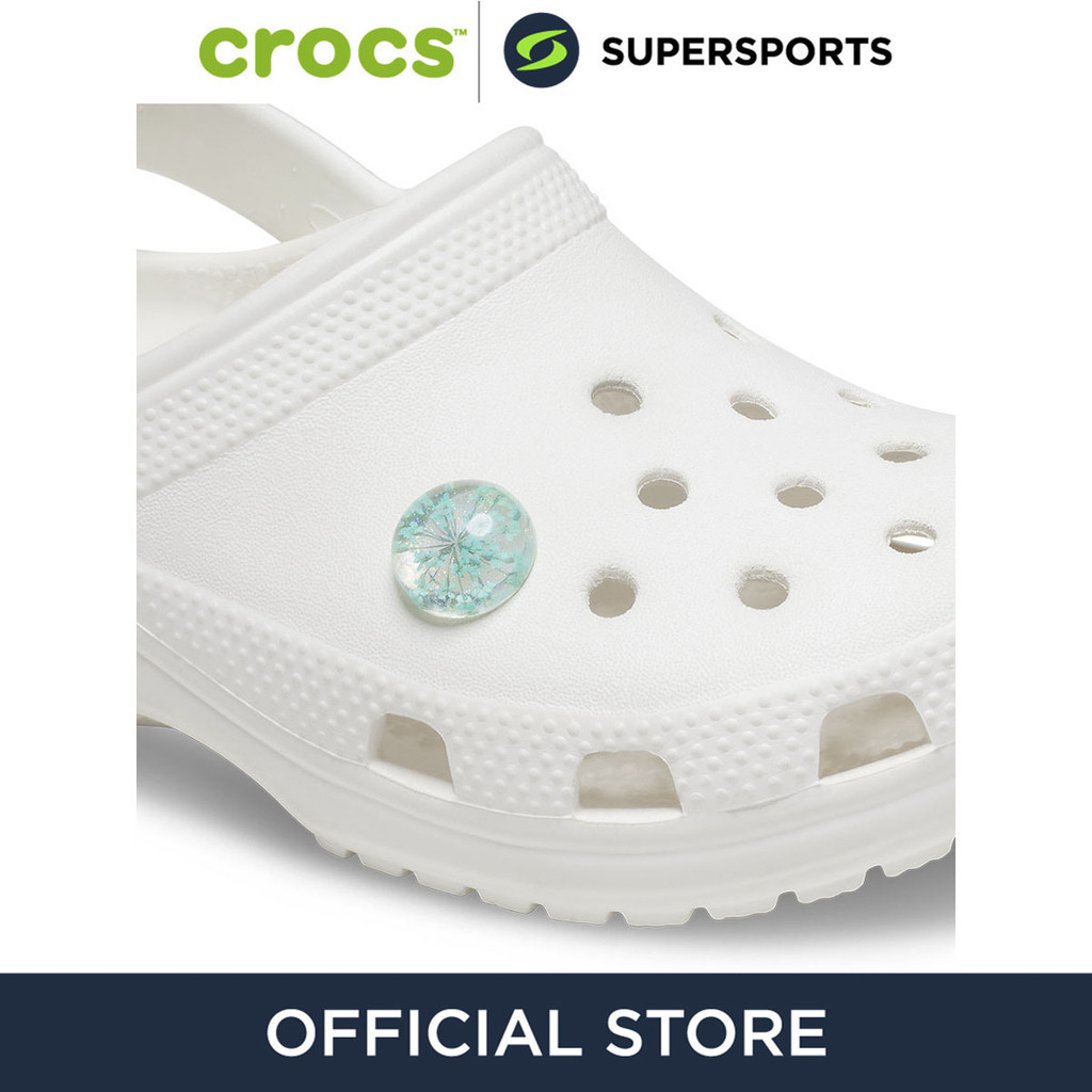 CROCS Jibbitz Encapsulated Blue Flower ตัวติดรองเท้า