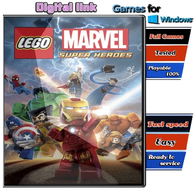 LEGO Marvel Super Heroes เกม PC Game คอมพิวเตอร์ สินค้าเป็นแบบสั่งซื้อแล้ว ดาวน์โหลดไฟล์ เกม ไปเล่นได้เลย