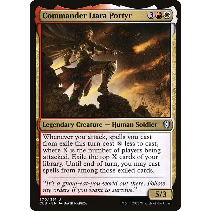 [Commander Legends: Battle for Baldur's Gate] - [CLB] - [Commander Liara Portyr] - (U) - [2022]