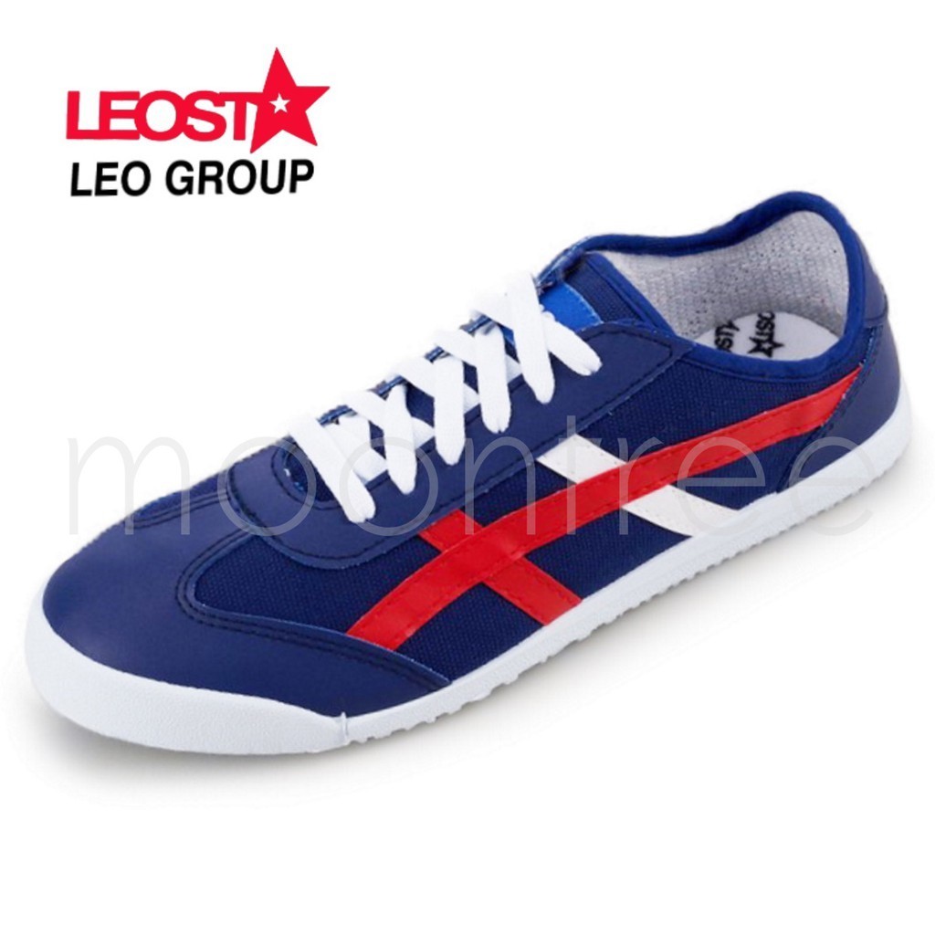 🔥SAKURA Leo ลีโอ ซากุระ รองเท้าผ้าใบแบบผูกเชือก ผู้ชาย ผู้หญิง LEO Group ไซร์ 36-44 สี ดำ ขาว ฟ้า เหลือง กรม MaksimShop