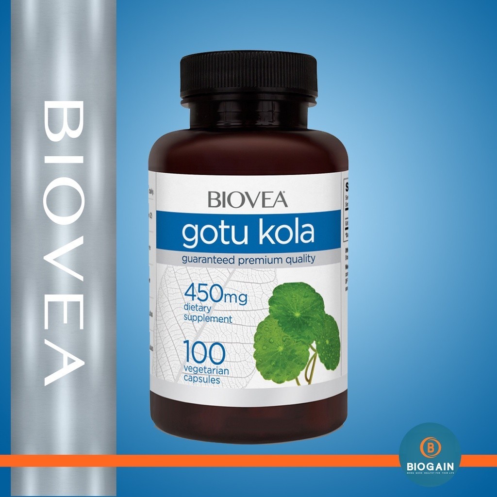 BIOVEA GOTU KOLA 450 mg / 100 Vegetarian Capsules