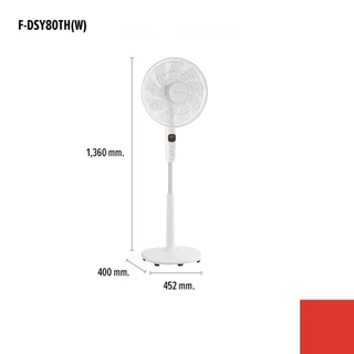 TOSHIBA พัดลมตั้งพื้น รุ่น F-DSY80TH(W)