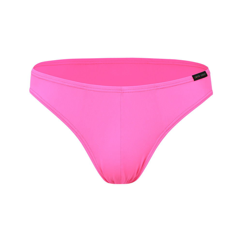 JOHN HENRY UNDERWEAR Neon กางเกงชั้นในผู้ชาย ทรงบิกินี่ รุ่น JU JU1NE303 สีชมพู