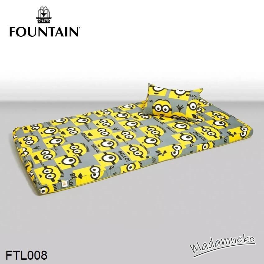 Fountain Picnic ที่นอนปิคนิค พับเก็บได้ 3.5ฟุต 5ฟุต มินเนียน Minions FTL008
