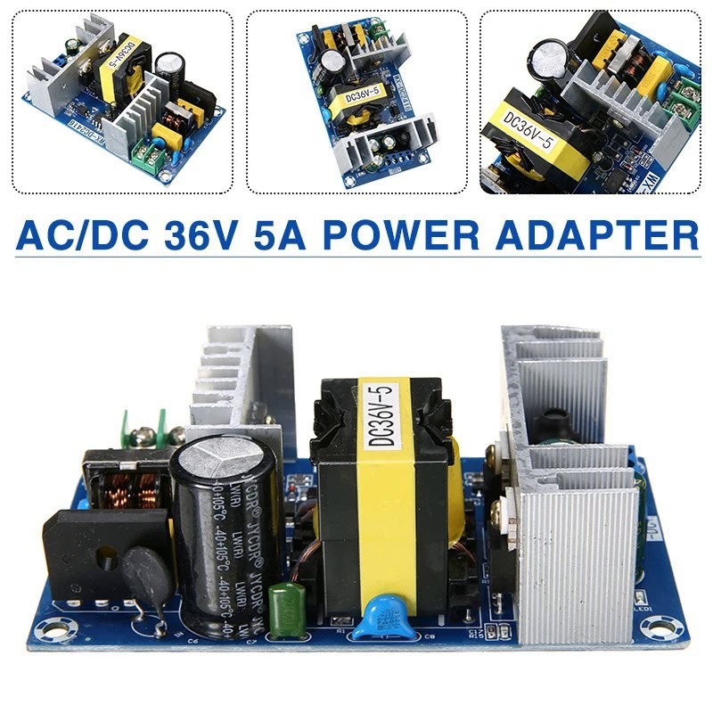 180W AC-DC Inverter Converter 220V/110V To DC 36V 5A Switching Power Supply โมดูล Step Down Switch B