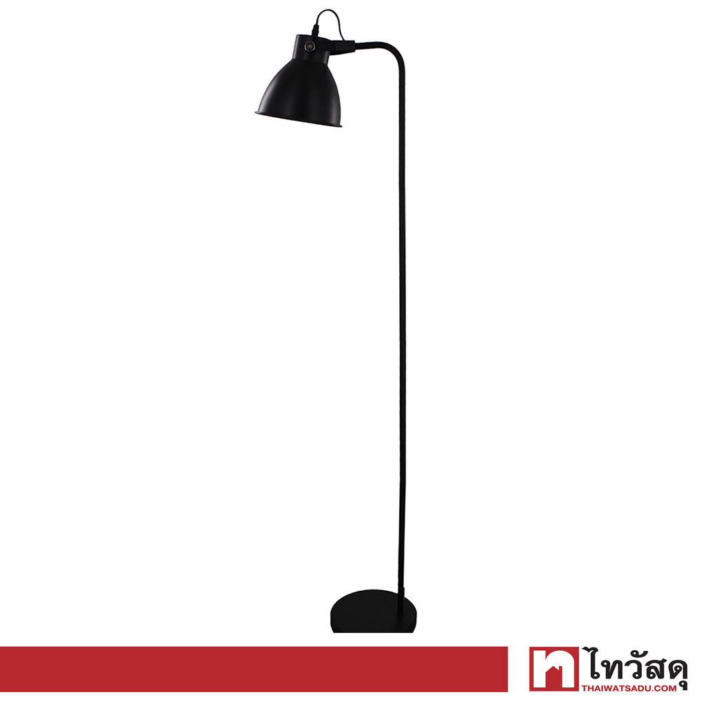 LUZINO โคมไฟตั้งพื้น (E27x1) รุ่น 8095-33-BK ขนาด 20 x 34 x 135 ซม. สีดำ