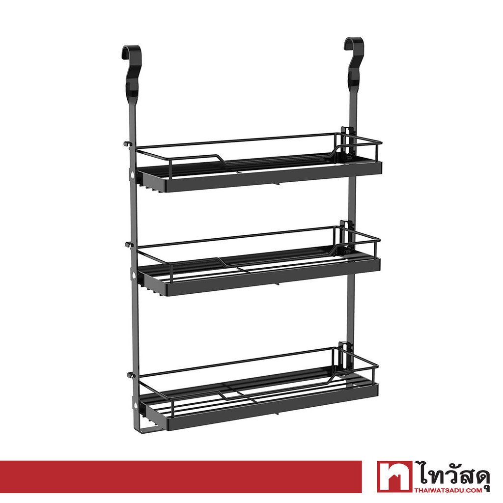 KASSA HOME ชั้นวางของแบบแขวน 3 ชั้น (พับเก็บได้) Darco รุ่น WK112335 ขนาด 31.7 x 10.2 x 46.3 ซม.