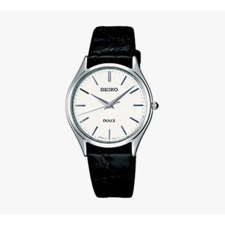 นาฬิกา JDM★ญี่ปุ่นจัดส่งโดยตรง SEIKO DOLCE นาฬิกาควอตซ์ SACM171ญี่ปุ่นจำกัดสายนาฬิกาหนังบางเฉียบผู้ชายนาฬิกาผู้หญิงนาฬิกา Gift