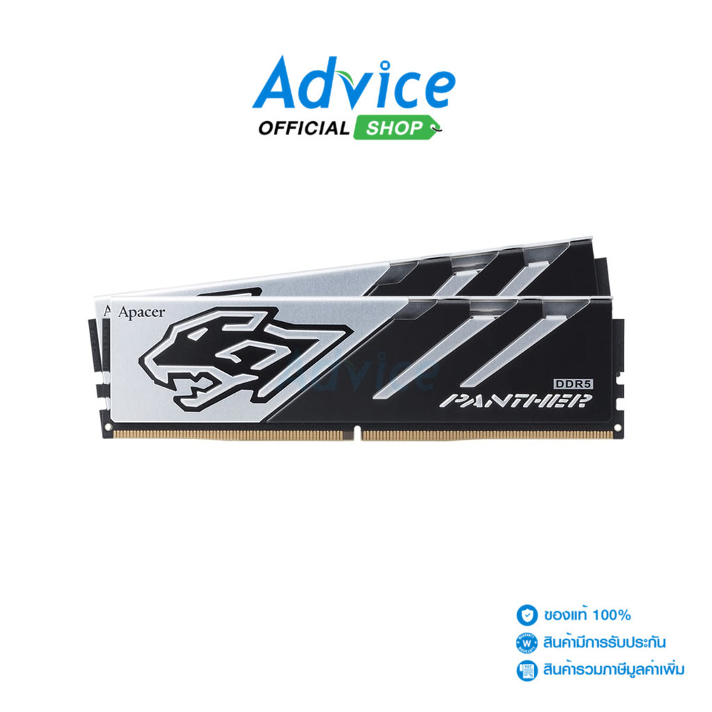APACER RAM DDR5(5200) 32GB (16GBX2) GAMING BLACK (AH5U32G52C5227BAA-2) - A0158120