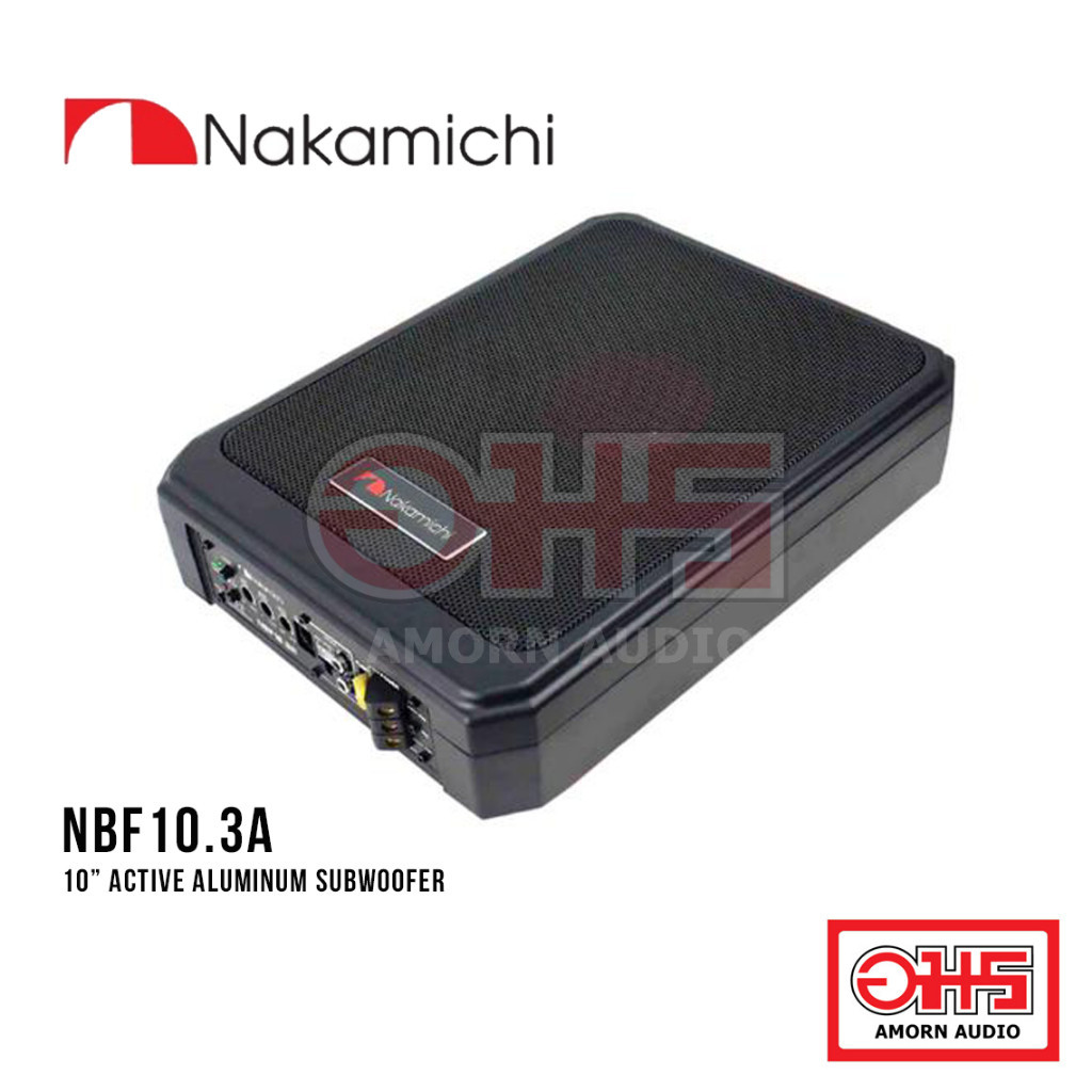 NAKAMICHI NBF10.3A 10” Active Aluminum subwoofer AMORN AUDIO