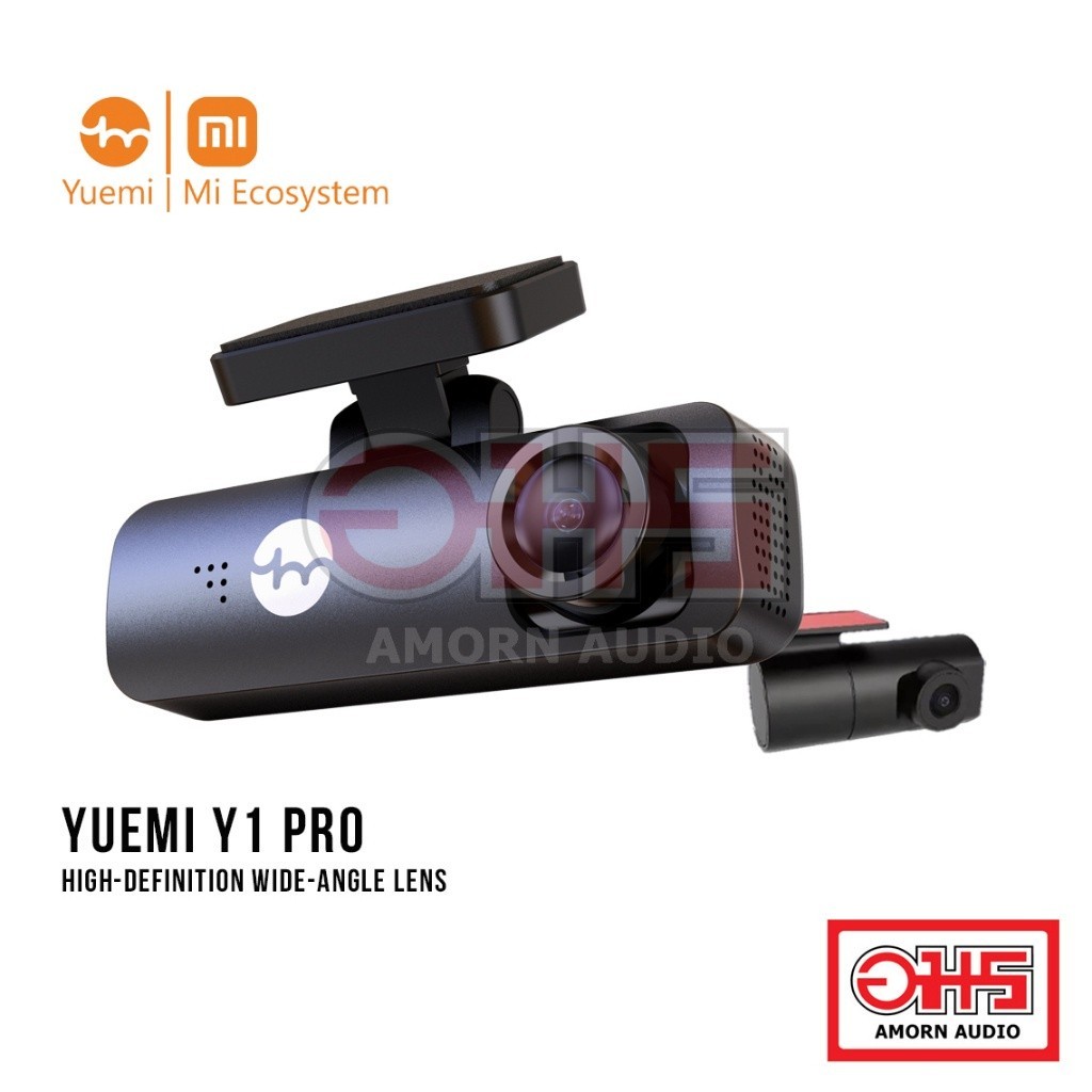 Yuemi | Mi Ecosystem Yuemi Y1 Pro Dash Cam Car Camera กล้องติดรถยนต์ ความละเอียด 2K+1080P AMORN AUDI