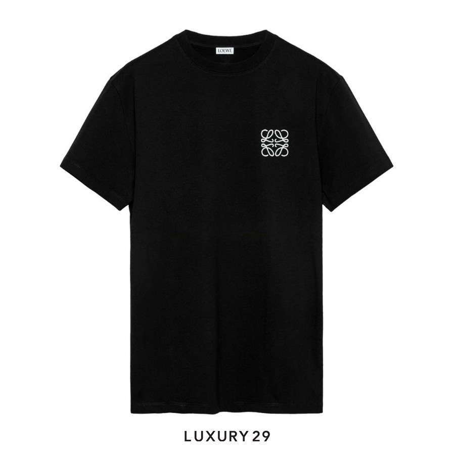 Loewe Regular fit T-shirt in cotton Black
