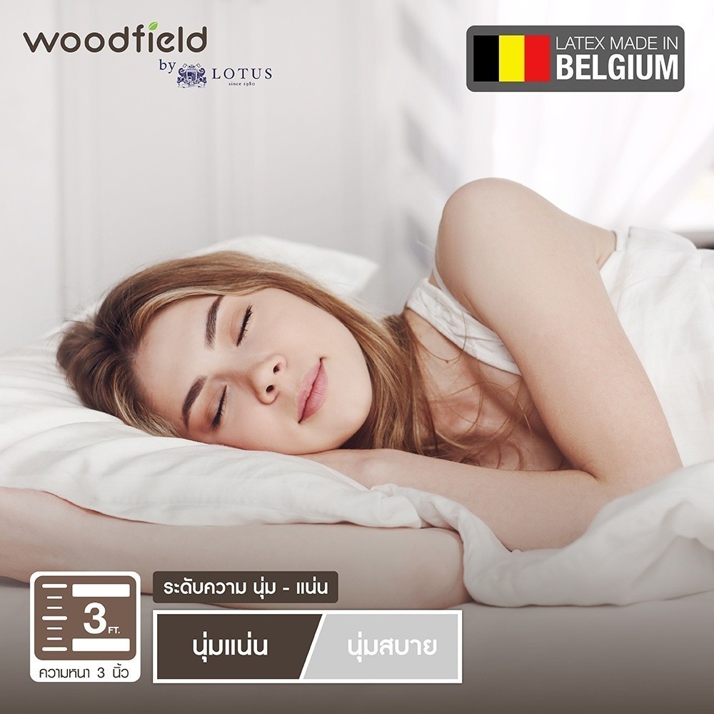 Woodfield ที่นอนยางพ