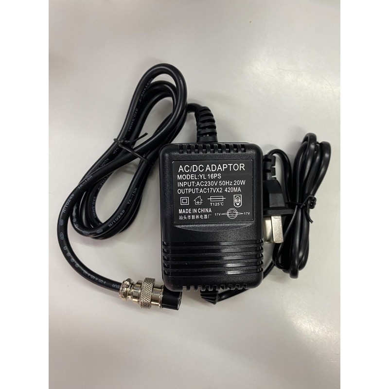ADAPTER มิกซ์เซอร์ AC 17Vx2 420MA แจ็ค3รู