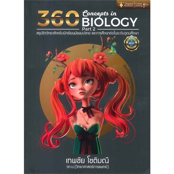 หนังสือ 360 CONCEPTS IN BIOLOGY PART 1- 2 (สรุปชีววิ#ชั้นมัธยมปลาย,สนพศูนย์หนังสือจุฬา) ฉบับปรับปรุง ราคา ถูกที่สุด ดีลบีเคเค แกลเลอรีภาพที่ 4