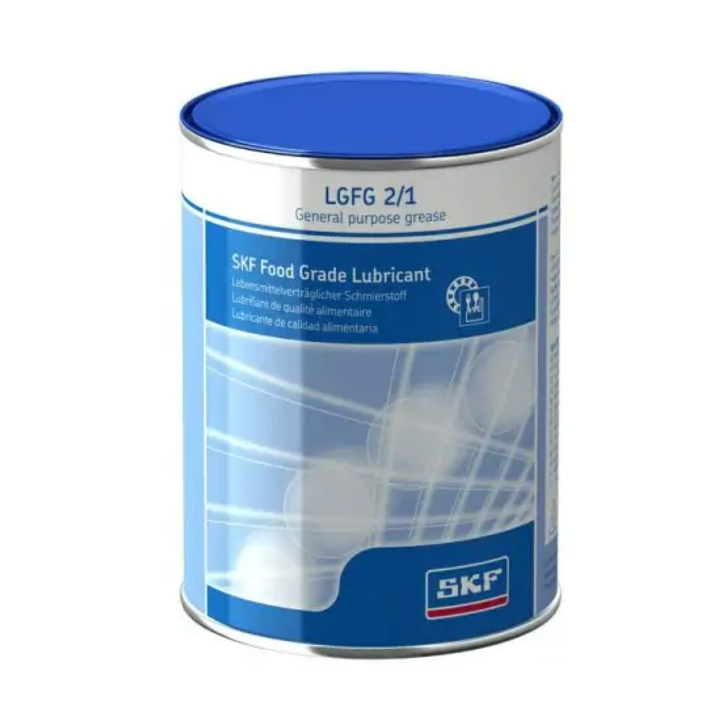 SKF LGFG2/1 จาระบีชนิดพิเศษ (เบอร์ใหม่) LGFP 2 (1kg) จาระบี ใช้งานผลิตอาหาร Food Grade Lubricant