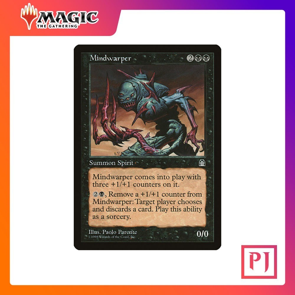 [MTG] Mindwarper [STH] [BLACK] [RARE] [NORMAL] [ENG] (การ์ดเมจิค / Magic the Gathering)