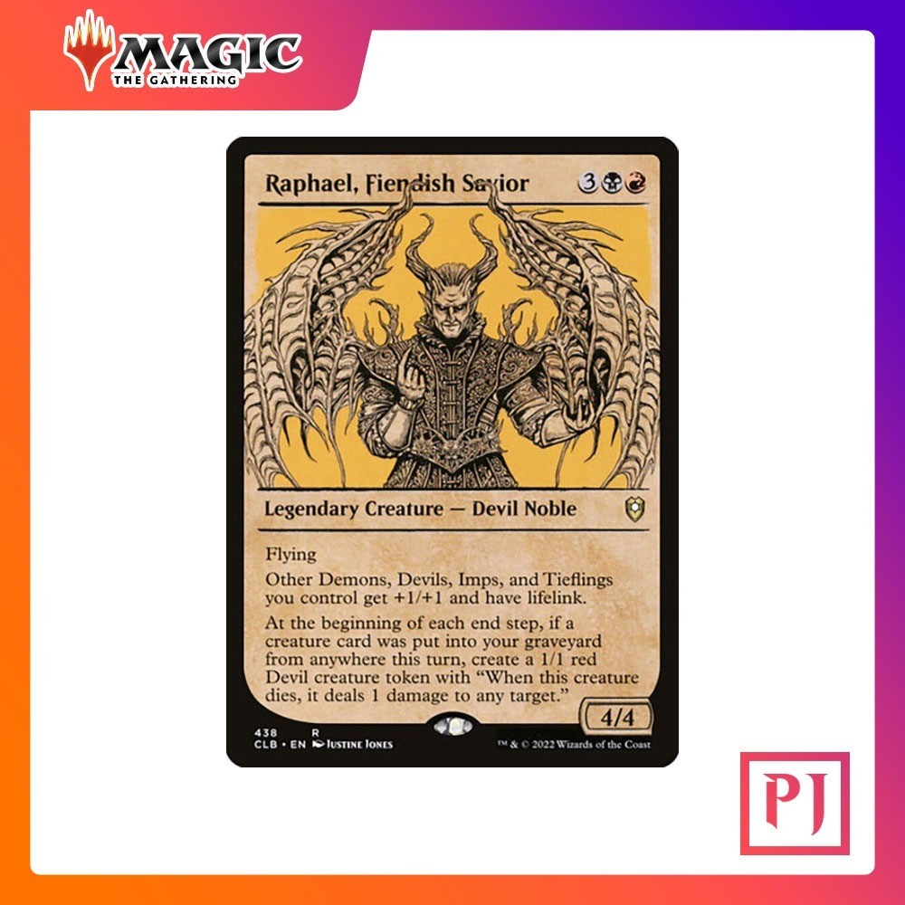 [MTG] Raphael, Fiendish Savior (Showcase) [CLB] [MULTI] [RARE] [NORMAL] [ENG] (การ์ดเมจิค / Magic the Gathering)