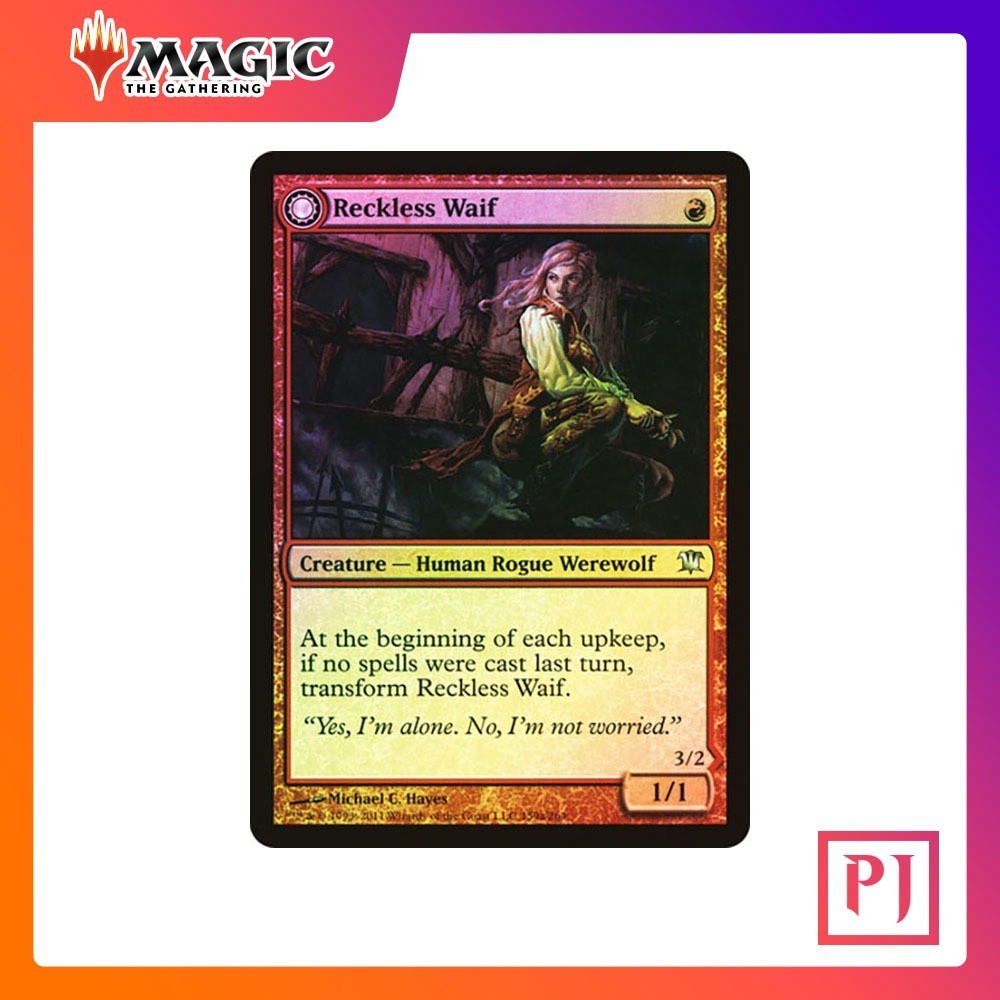 [MTG] Reckless Waif [AFR] [RED] [UNCOM] [FOIL] [ENG] (การ์ดเมจิค / Magic the Gathering)