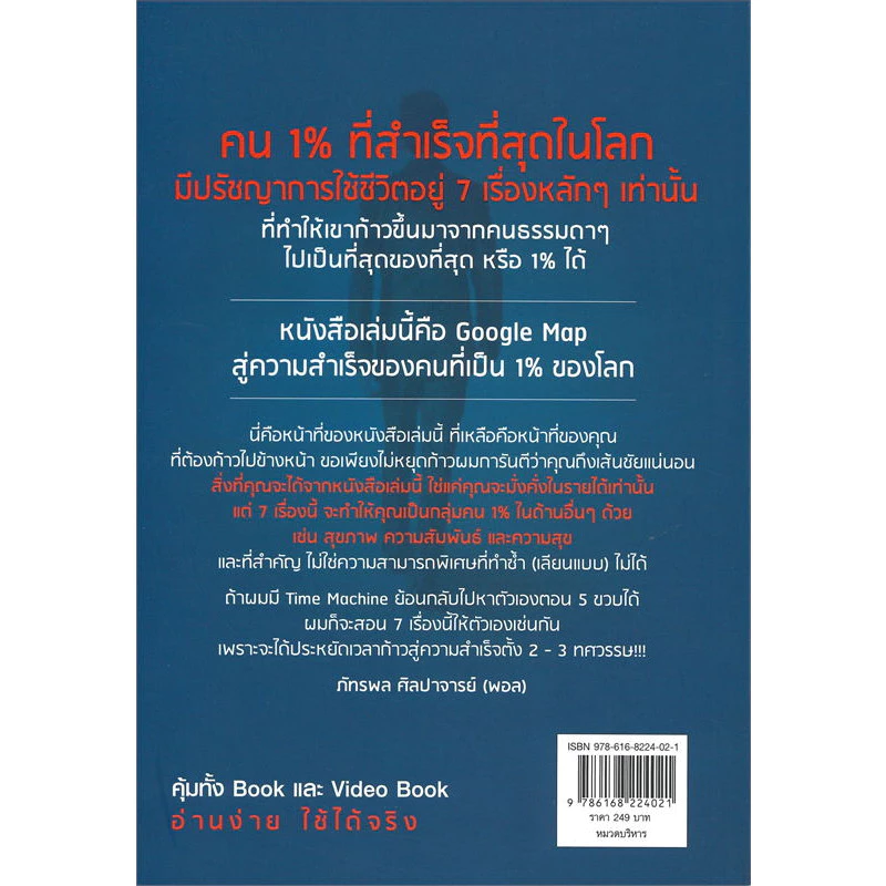 หนังสือ Money Mastery มั่งคั่งทั้งชีวิต ผู้เขียน: ภัทรพล ศิลปาจารย์   พร้อมส่ง (Book factory) : 110121 thumbnail 6