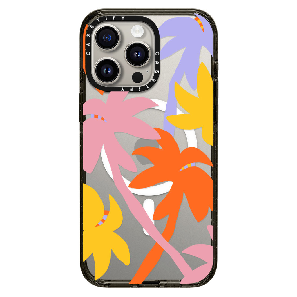 [พร้อมส่ง] CASETiFY | Summertime Palms Transparant