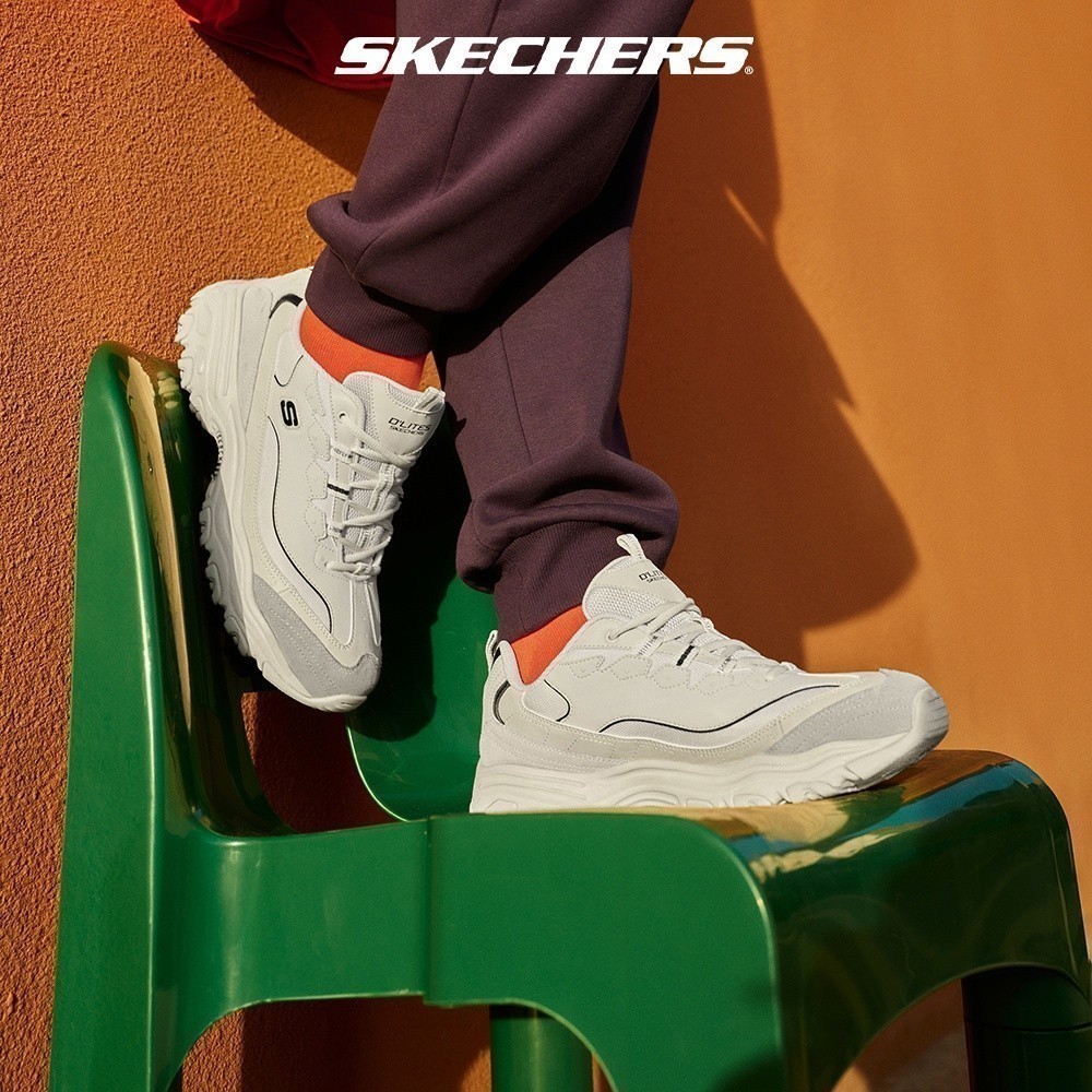 Skechers สเก็ตเชอร์ส รองเท้า ผู้ชาย Sport D'Lites 1.0 Shoes - 894289-NTBK