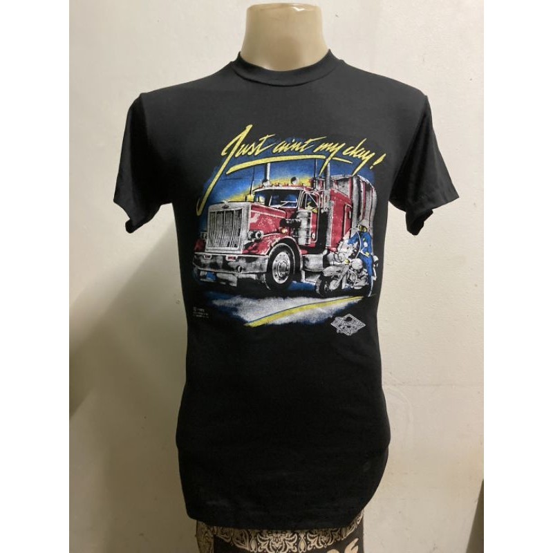 เสื้อยืด3D สไตล์วินเทจ วินเทจสวย วินเทจสีดำ