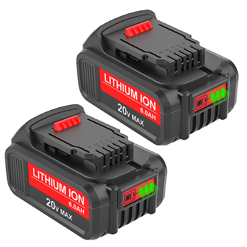 replacement 6ah 20V MAX Power Tool Battery rechargeable lithium ion power pack battery for Power Too