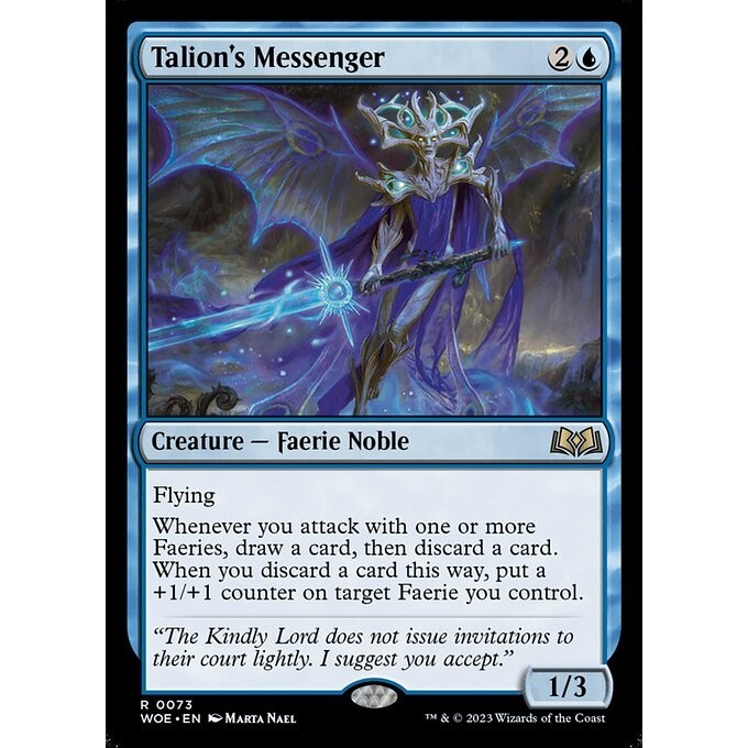 [Wilds of Eldraine] - [WOE] - (R) -[Talion's Messenger] -  [2023]