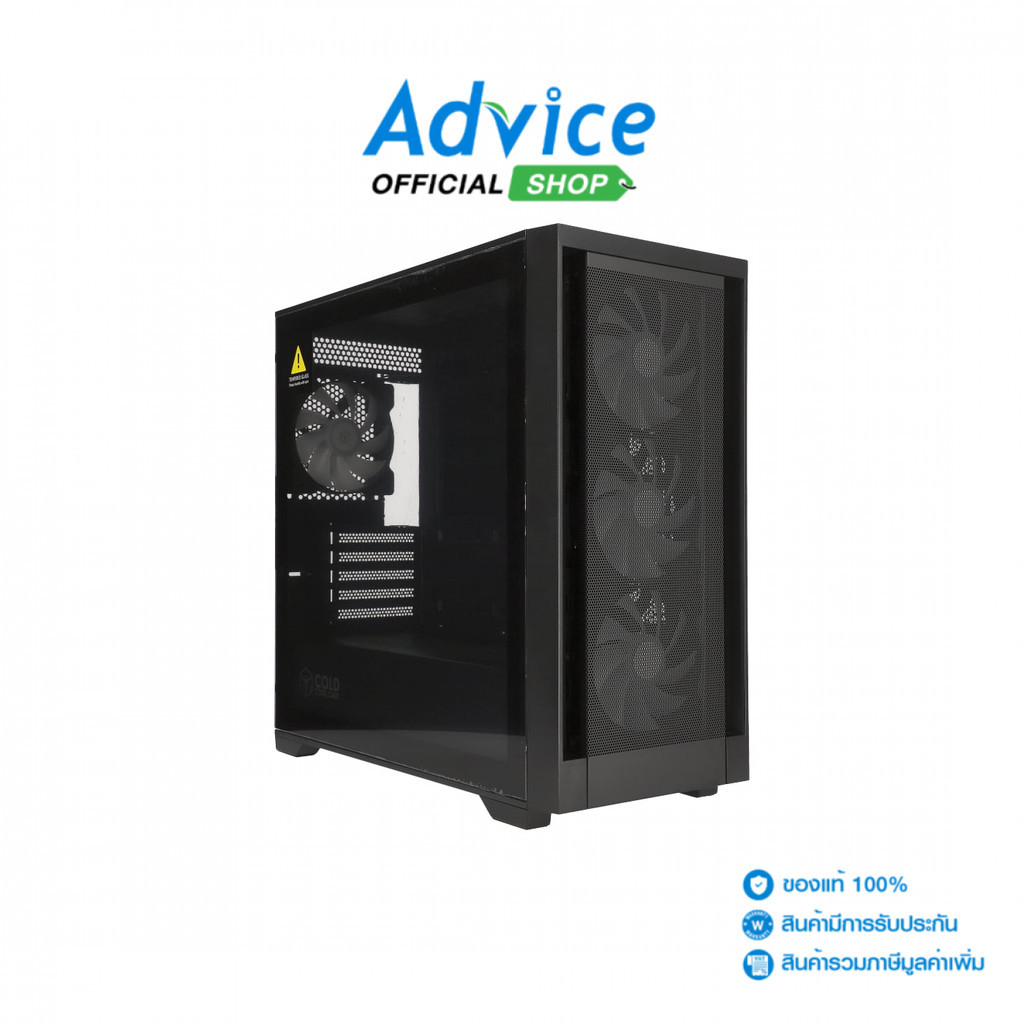 COLD COOL mATX CASE (NP) CASE SC5 BLACK - A0158845