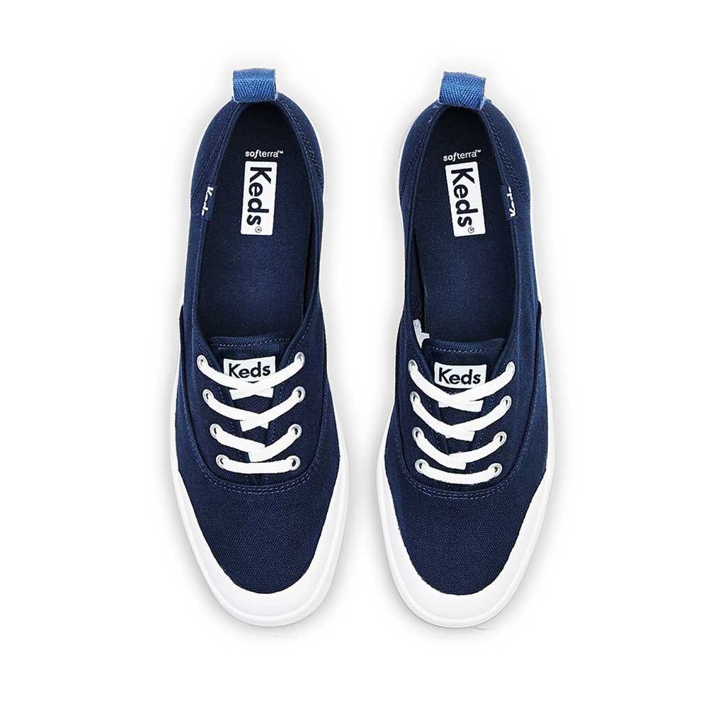 Keds รุ่น Champion Toe Cap Canvas รองเท้าผ้าใบ ผู้หญิง สี NAVY - WF67365