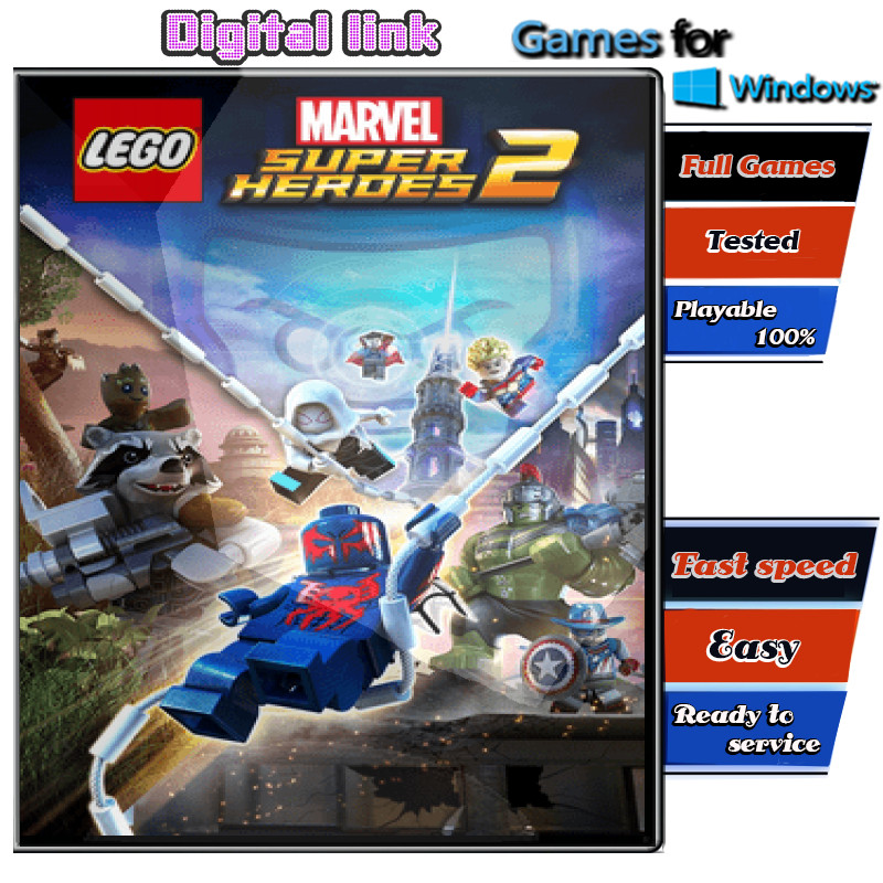 LEGO Marvel Super Heroes 2 Deluxe Edition เกม PC Game คอมพิวเตอร์ แบบดาวน์โหลดไฟล์  ตัวเต็ม เล่นได้ 100%