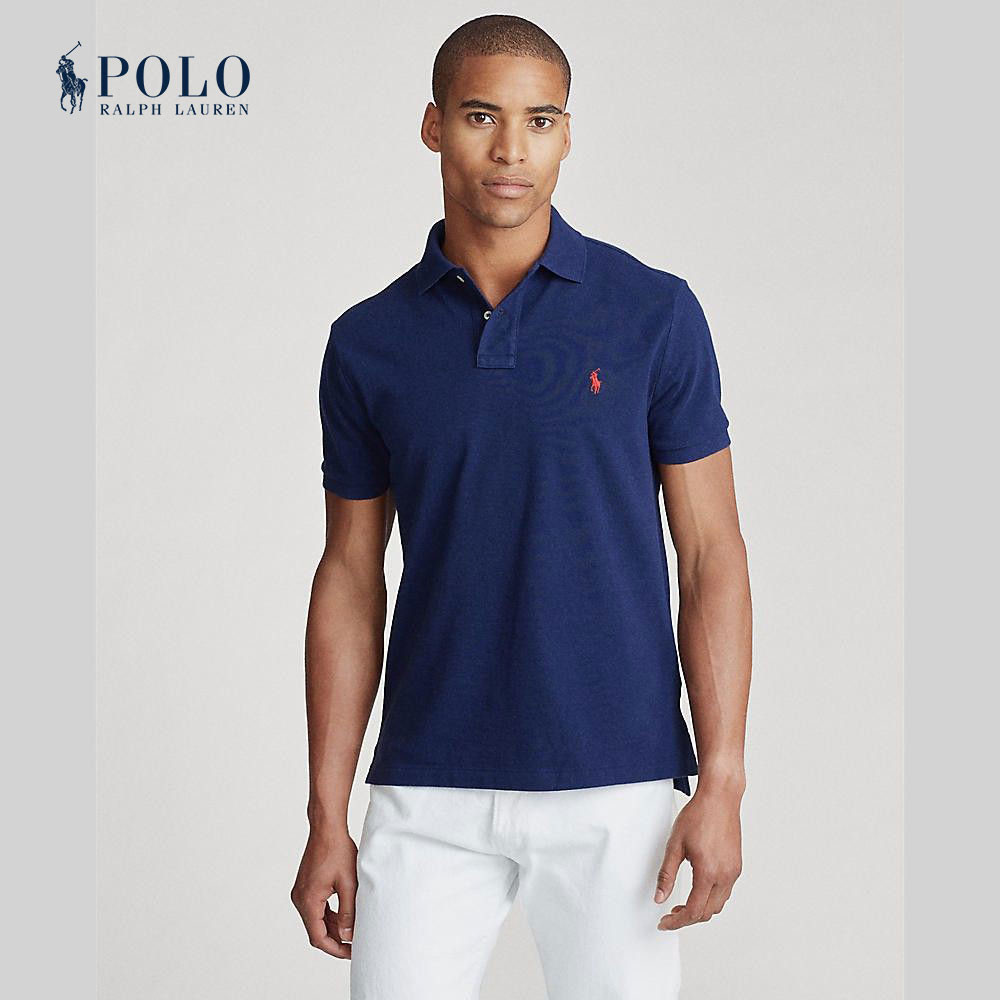 Polo Ralph Lauren POLO เสื้อโปโล รุ่น MNPOKNI1N820345 สี 400 BLUE