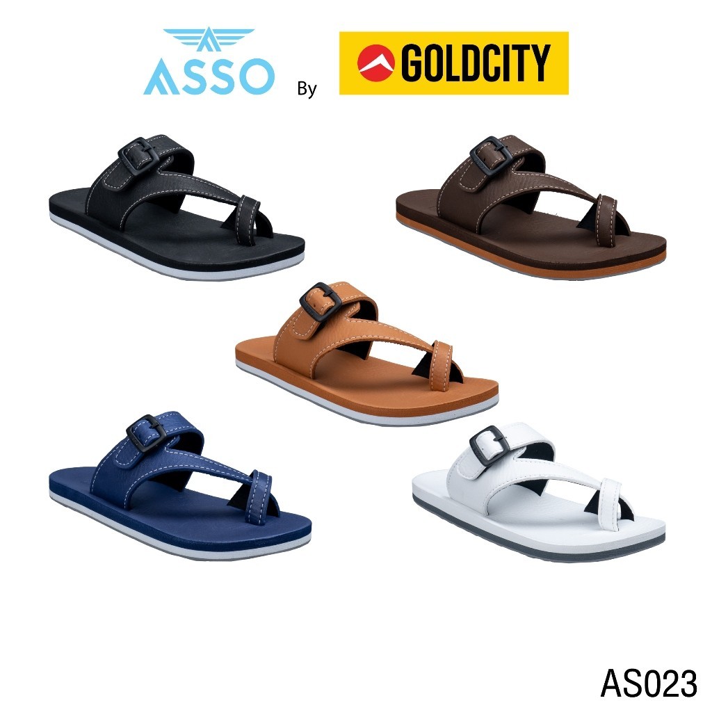 GOLDCITY รองเท้าแตะ แบบหนีบ UNISEX ใส่สบาย น้ำหนักเบา กันลื่น (37-45)  รุ่น AS023