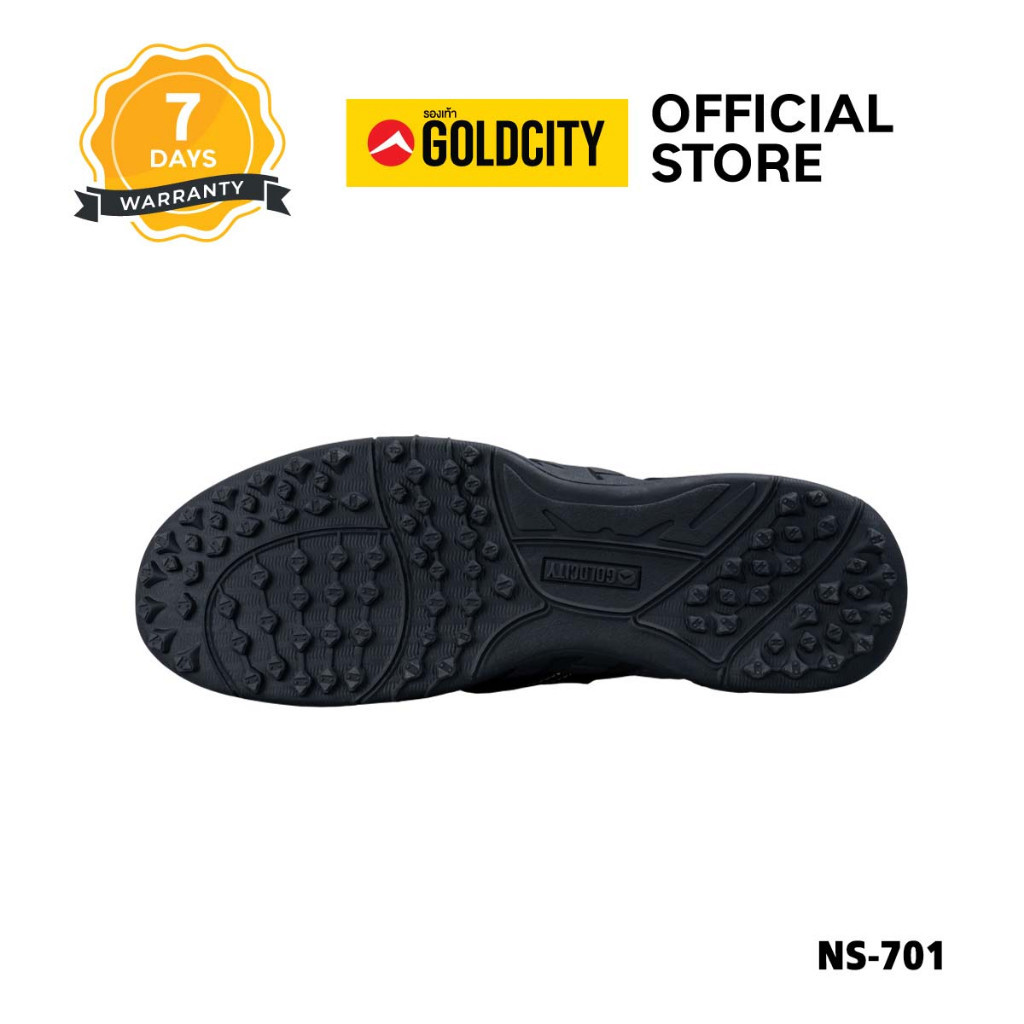 รองเท้าสลิปออน แบบสวม  พื้นยางพารา SIZE 39-45 ส่งตรงจากโรงงานแท้100% GOLDCITY รุ่น NS701
