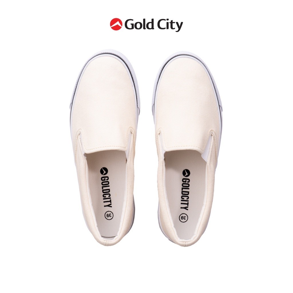 รองเท้าสลิปออน แบบสวม  พื้นยางพารา ขอบนุ่ม SIZE 36-45 ส่งตรงจากโรงงานแท้100% GOLDCITY รุ่น SC025
