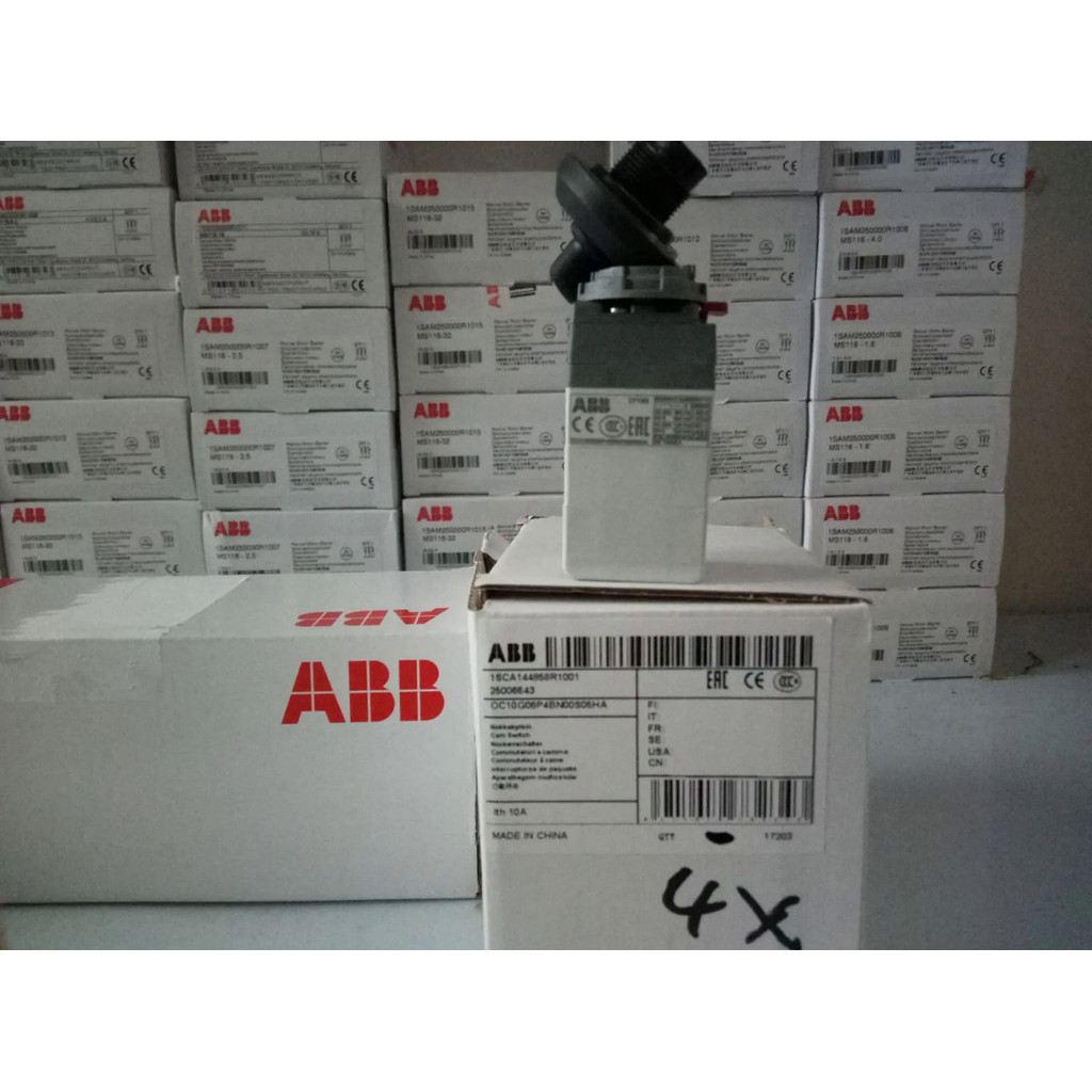 ABB เดิมแท้ Cam สวิทช์,OC10G06P4BN00S05HA แบรนด์ใหม่เดิม1ชิ้น