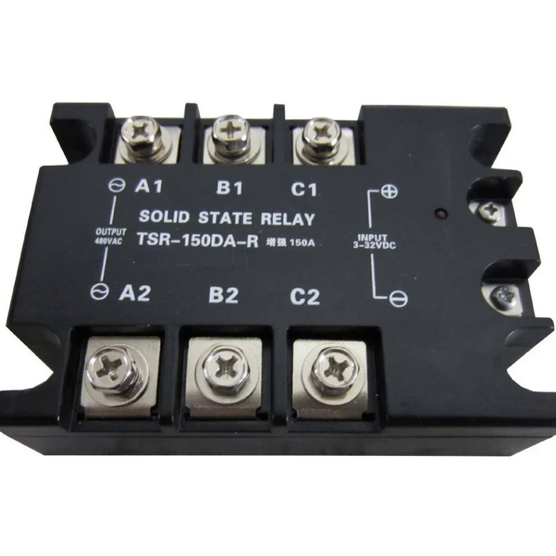 1PC สามเฟส Solid State Relay TSR 105X74X35mm AC Solid State Relay สามเฟสควบคุมโดยตรง AC เกรดอุตสาหกรรม