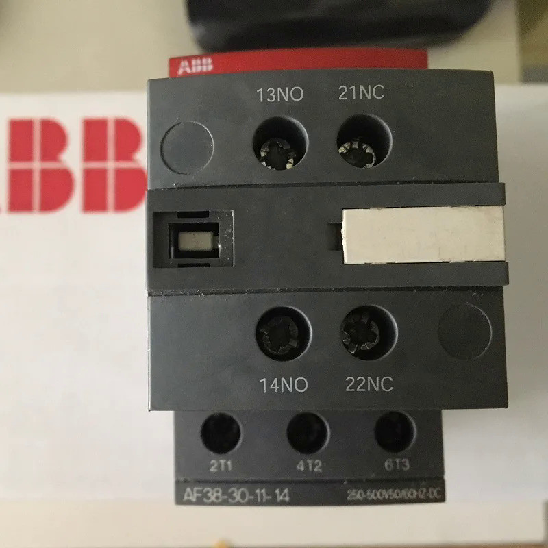 ABB 3-ploe Contactors AF Series Ac/dc ดำเนินการ1NC 1NO 38A 18.5kw AF38-30-11-11 AF38-30-11-13 AF38-3
