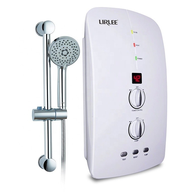 LIRLEE Endless hot water used instant electric hot water heater tankless intelligent shower water heater