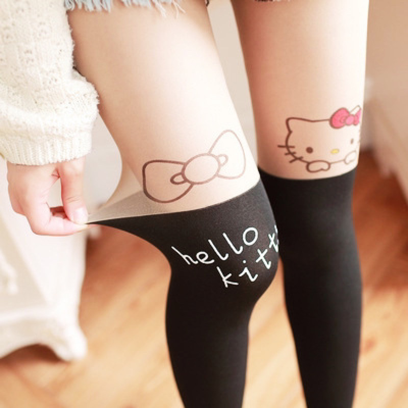 ถุงน่องเซ็กซี่ ฮาโลวีน ถุงน่องแบบฉีก ดีไซน์ขาด FF0094 พร้อมส่งจากไทย