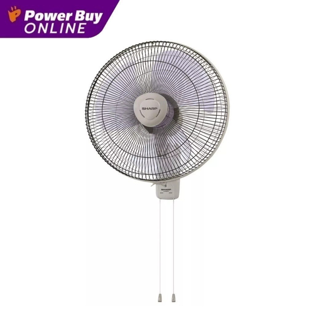 SHARP พัดลมติดผนัง 16 นิ้ว (สีเทา) รุ่น PJ-WA163 CG