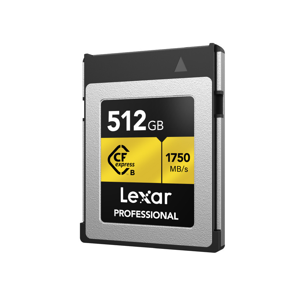 การ์ดหน่วยความจำ ซีเอฟเอ็กเพรสการ์ด LEXAR CFEXPRESS TYPE B 512GB VPG400 RAW 8K RW1900/1500MB/S (LCXEXPR512G) GOLD SERIES_5