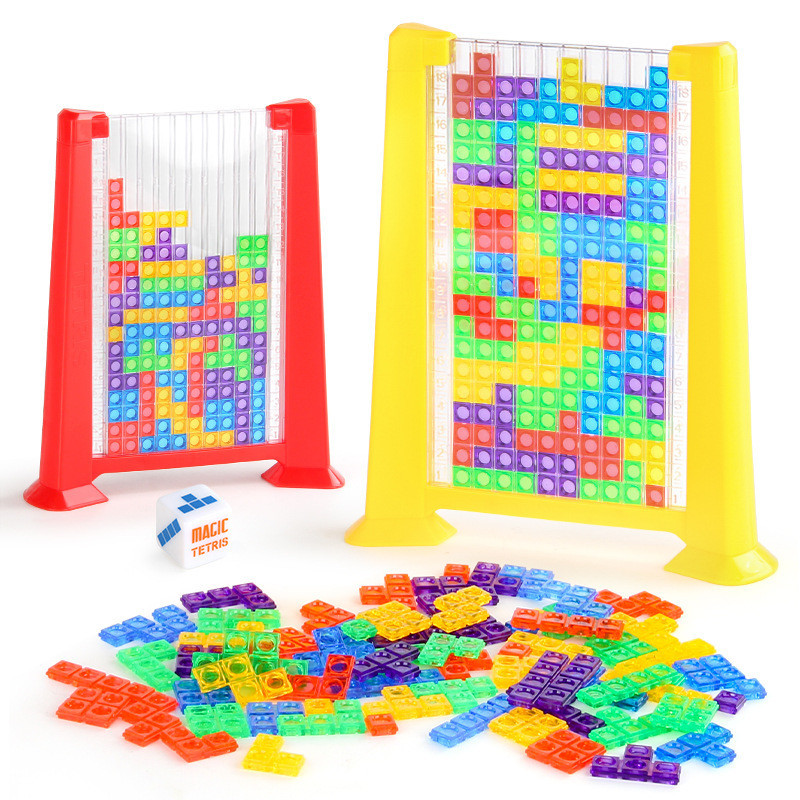 Children's Tetris Match-up Tetris Changeable Block Building Blocks Intelligence Game Toys