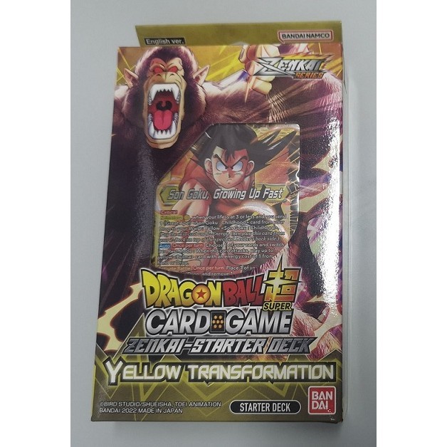 DB DB-SD20-Deck DB Zenkai Series Starter Deck 20 Dragonball Starter D 1 EN Deck DB-SD20-Deck